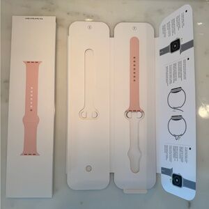 Apple Pink Sport Band for Apple Watch - Pink Sand
